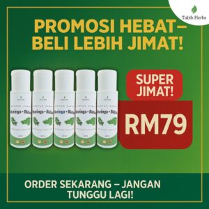 MORINGA BIDARA 5 BOTOL